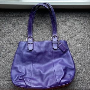 Authentic Leather Coach Purse
